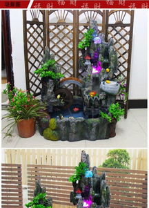 鄭州樹脂假山流水噴泉加濕器工藝品擺件廠家直批，盡顯自然雅趣