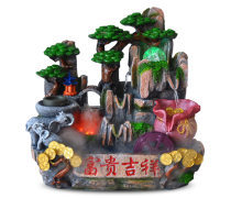 假山魚缸 自然之景入室來，熱賣促銷正當時